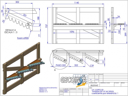LATERAL CORTO 3 D PANNEAU D M1