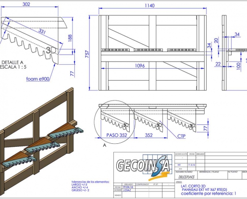 LATERAL CORTO 3 D PANNEAU D M1
